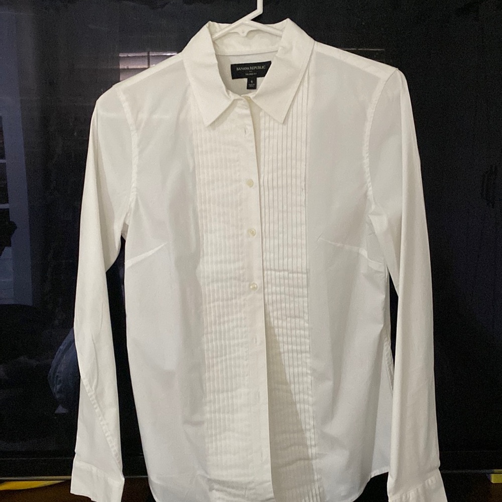 Banana Republic Tailored-Fit Shirt Long Sleeves